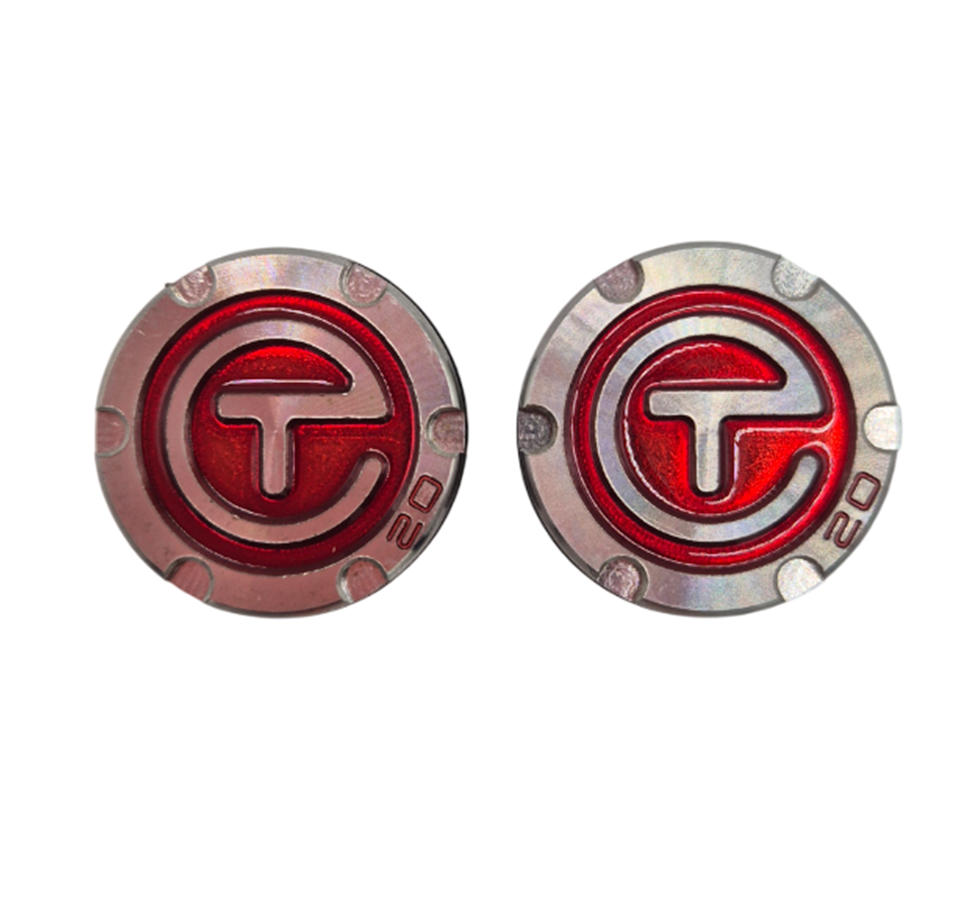
                  
                    Scotty Cameron Tour Issue Design Circle T Red Insert Putter Aftermarket Golf Weights
                  
                