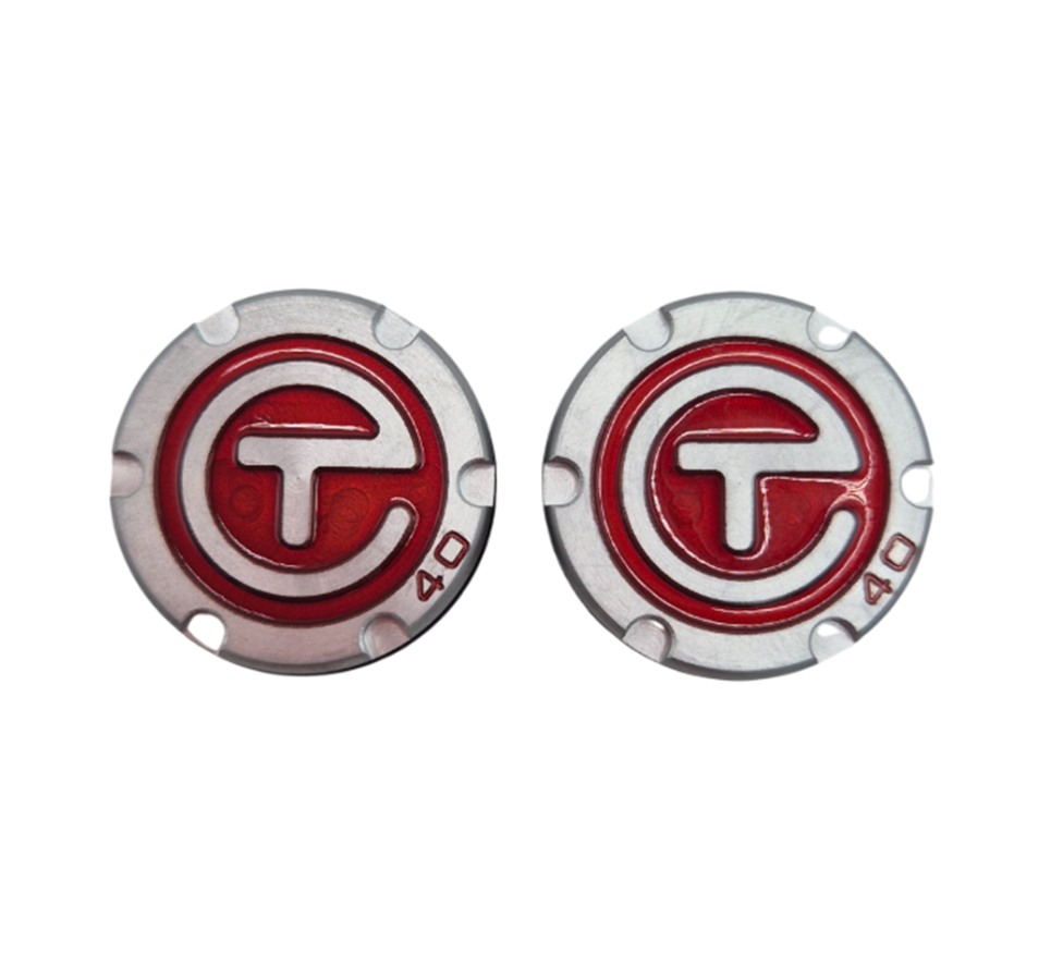 
                  
                    Scotty Cameron Tour Issue Design Circle T Red Insert Putter Aftermarket Golf Weights
                  
                
