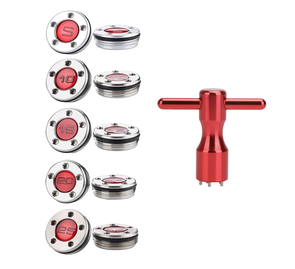 
                  
                    Scotty Cameron RED Insert Putter Aftermarket Golf Weights Kit
                  
                